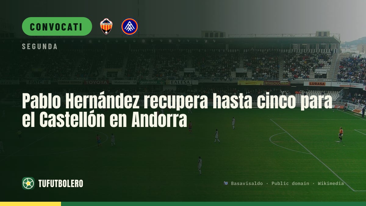 Pablo Hernández recupera fino a cinque per il Castellón ad Andorra