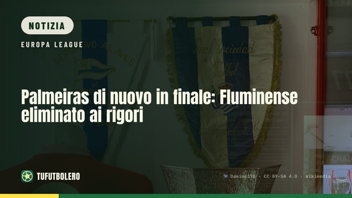 Palmeiras di nuovo in finale: Fluminense eliminato ai rigori