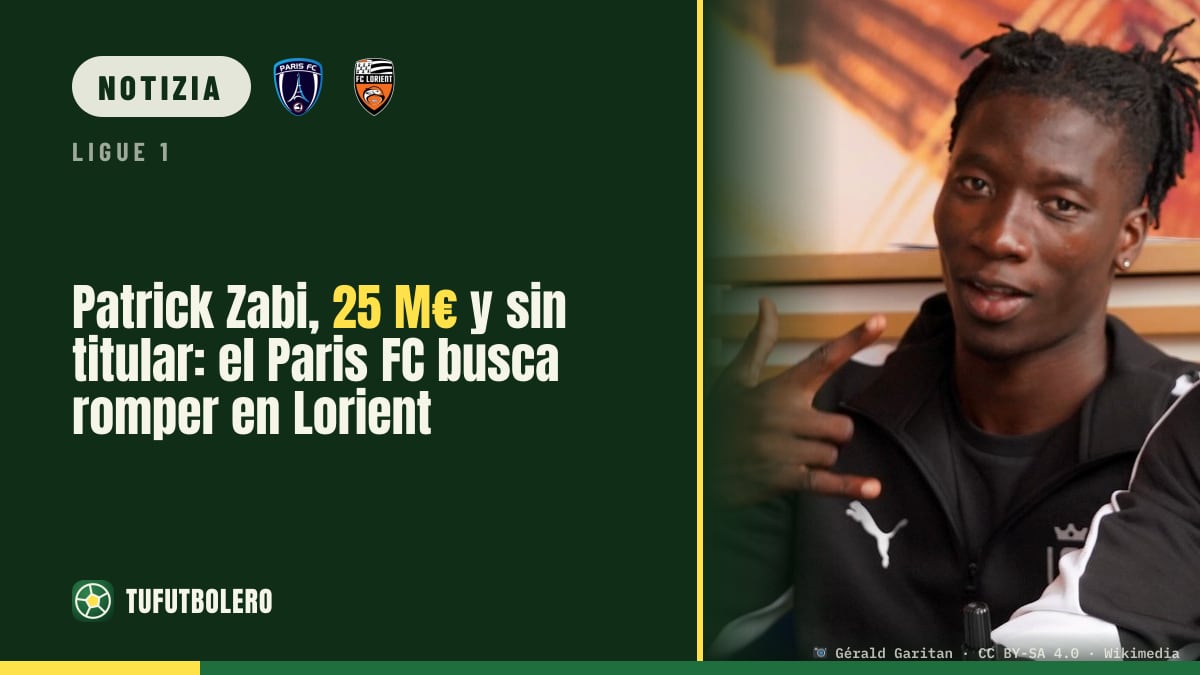 Patrick Zabi, 25 milioni e ancora zero titolarità: il Paris FC a Lorient
