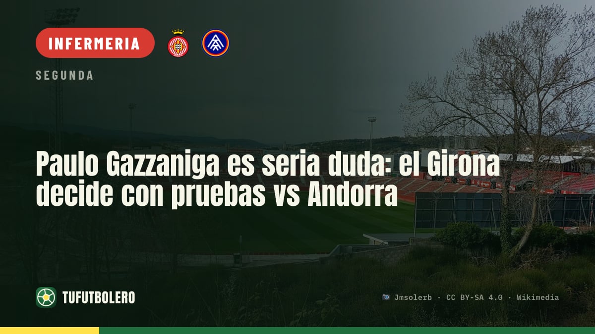 Paulo Gazzaniga, seria incertezza: Girona valuta i test per la sfida con l’Andorra