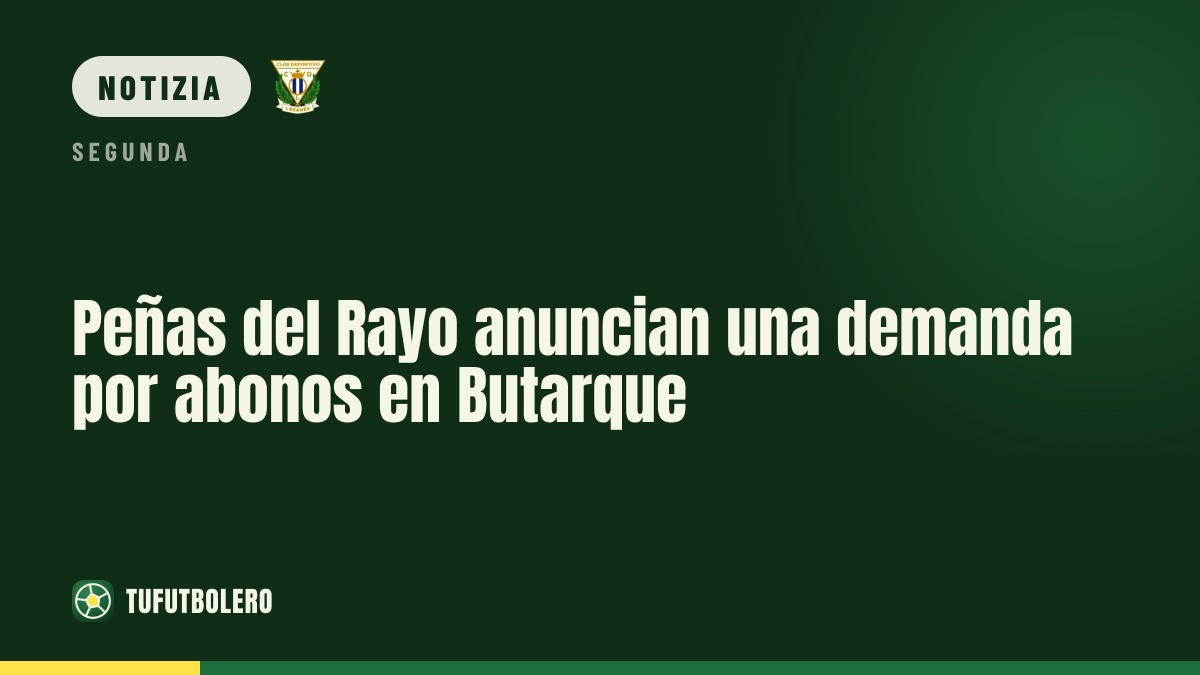 Tifosi del Rayo: annunciate azioni legali sui biglietti a Butarque