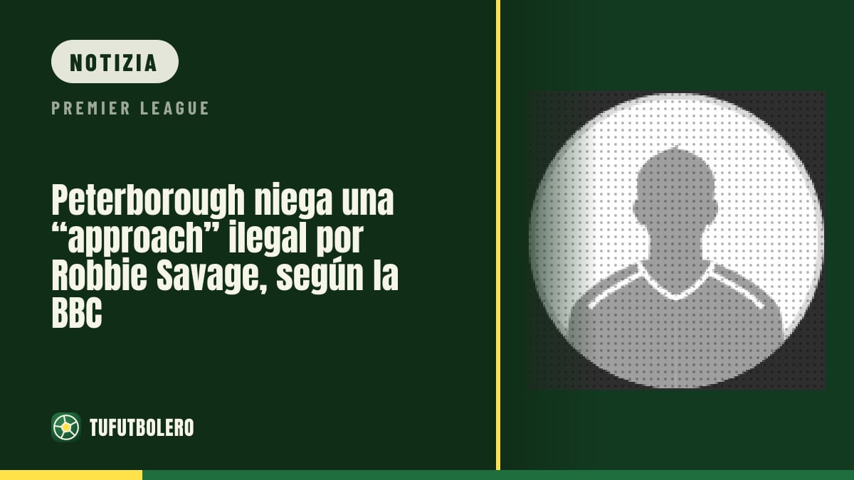 Peterborough smentisce: accuse di approccio illegale per Robbie Savage