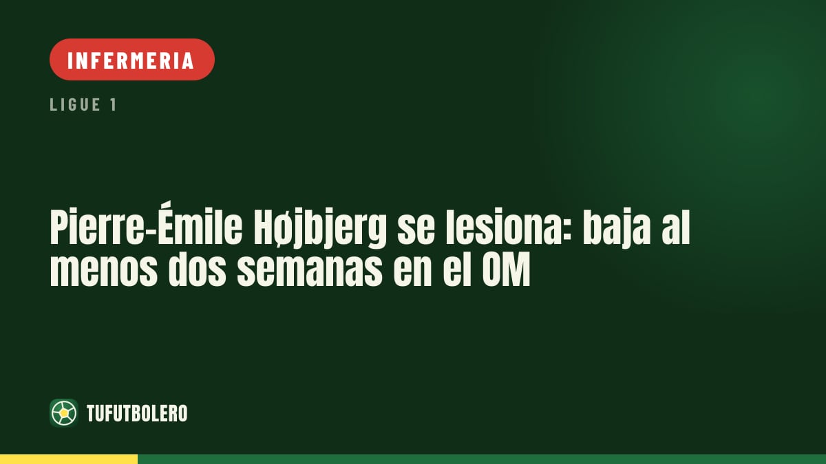 Pierre-Émile Højbjerg ko: almeno due settimane fuori con il Marsiglia