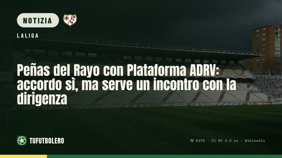Peñas del Rayo con Plataforma ADRV: accordo sì, ma serve un incontro con la dirigenza