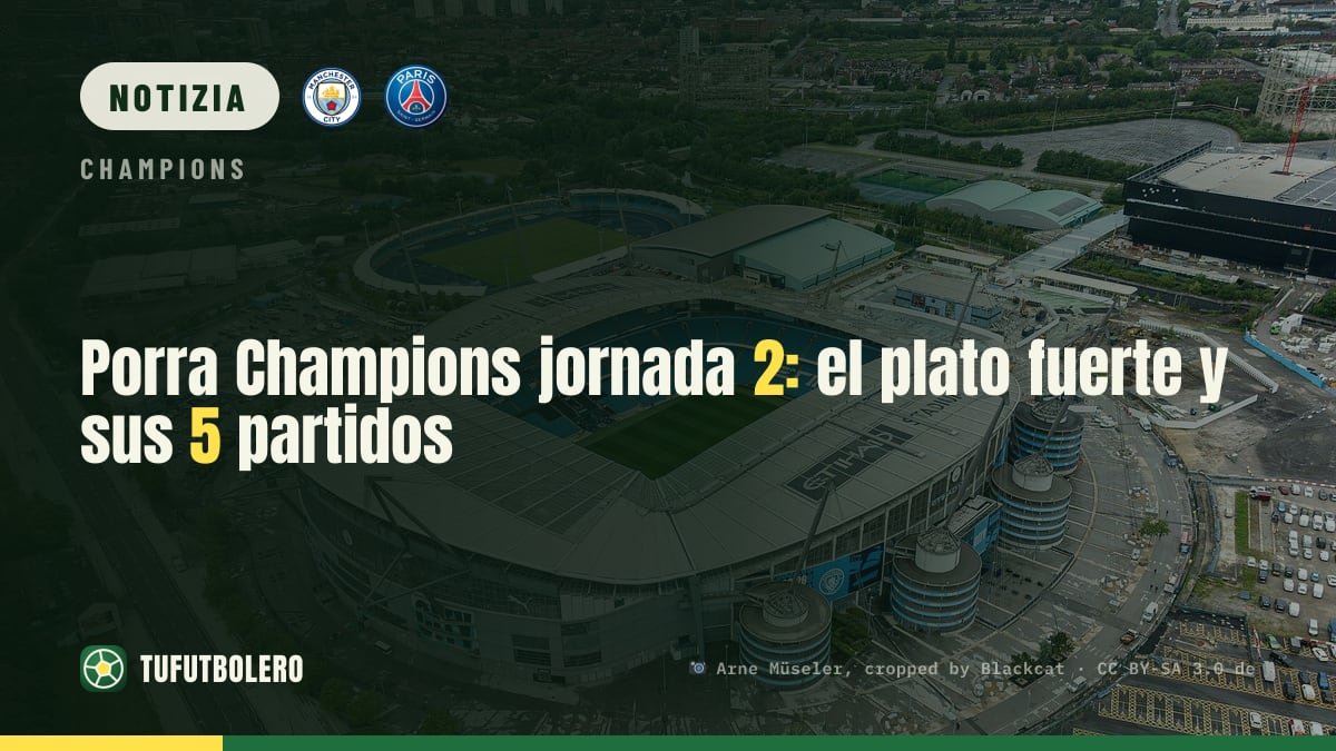 Pronostici Champions giornata 2: il match PADRE e 5 sfide