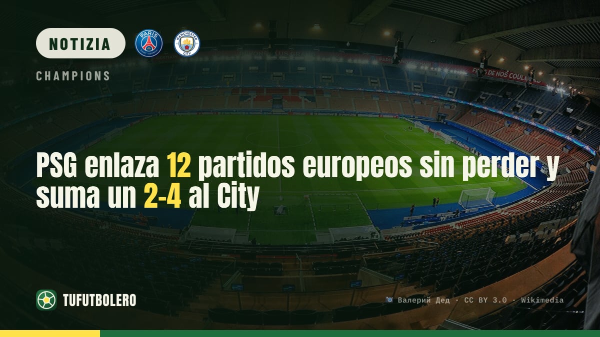 PSG imbattuto in 12 partite di Champions dopo il 4-2 al City