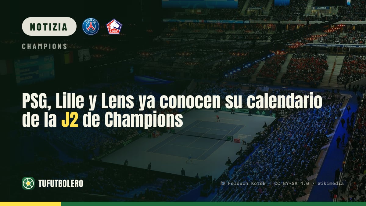 PSG, Lille e Lens: calendario della 2ª giornata di Champions