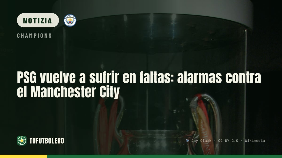 PSG di nuovo in difficoltà sui calci piazzati contro il Manchester City