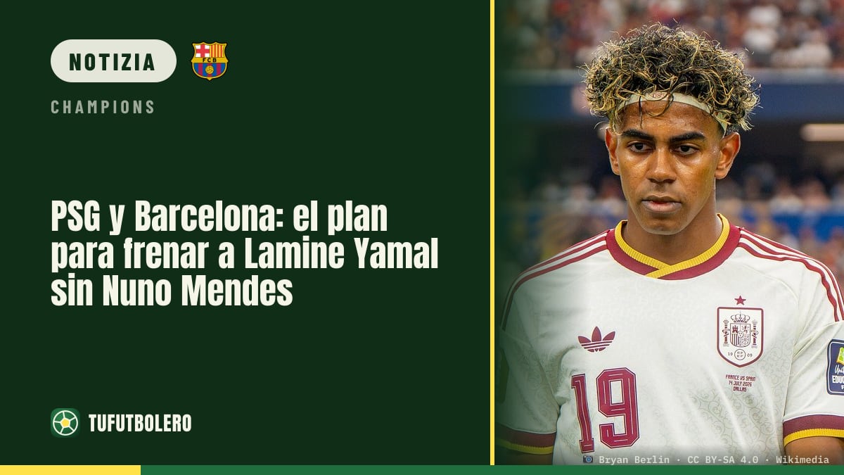 PSG- Barcellona: come il PSG frenerà Lamine Yamal senza Nuno Mendes