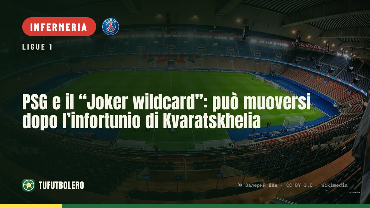 PSG e il “Joker wildcard”: può muoversi dopo l’infortunio di Kvaratskhelia