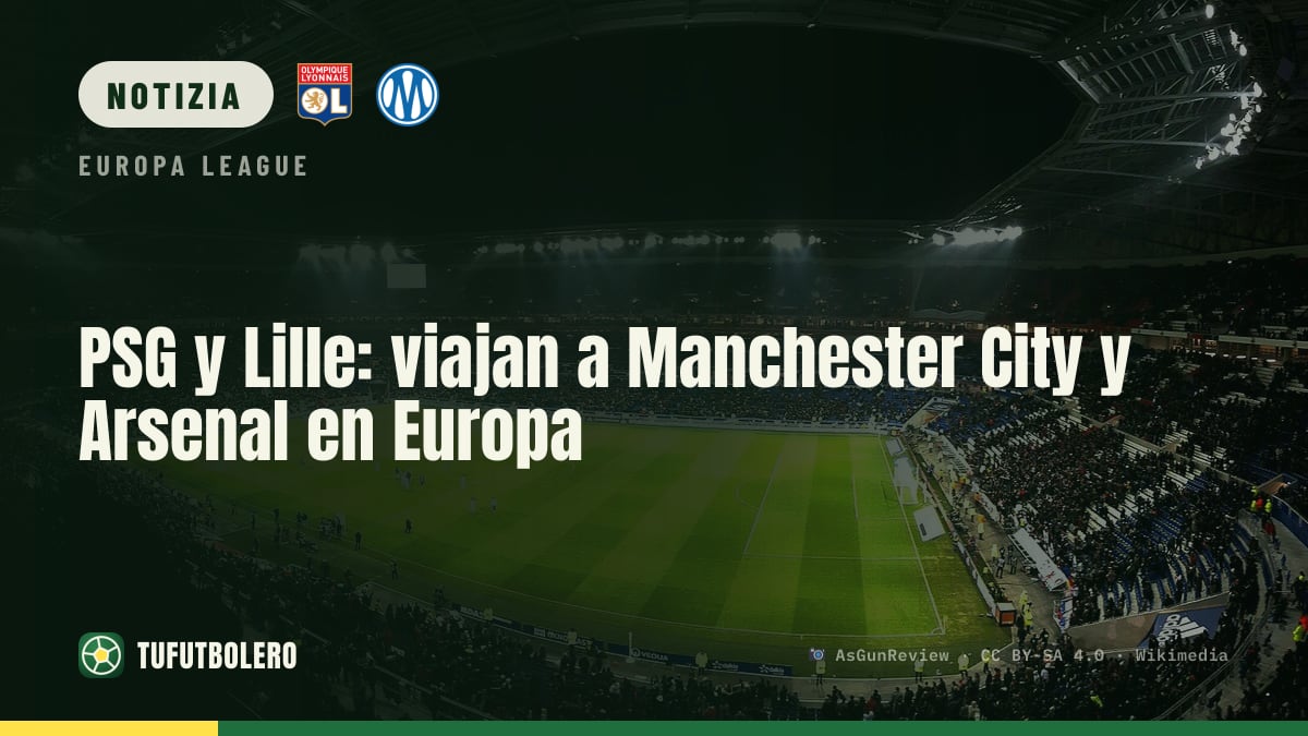 PSG e Lille in trasferta: City e Arsenal nei prossimi turni europei