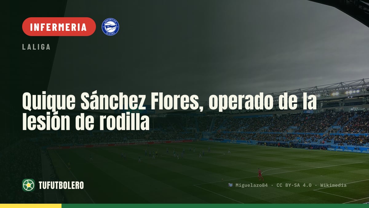 Quique Sánchez Flores operato per un infortunio al ginocchio