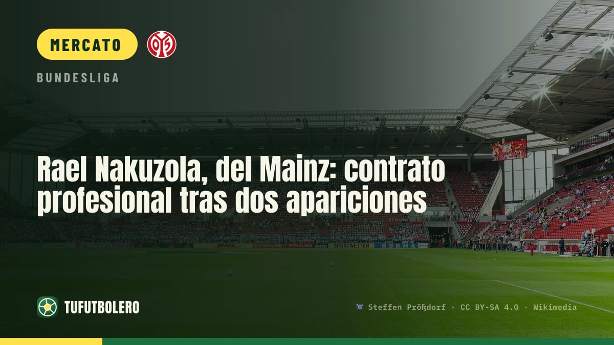 Rael Nakuzola al Mainz: contratto da professionista dopo due ingressi in Bundesliga