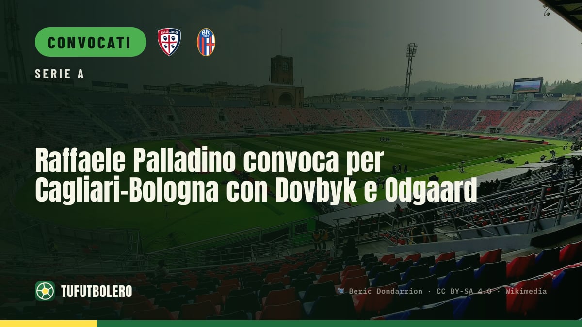 Raffaele Palladino convoca per Cagliari-Bologna con Dovbyk e Odgaard
