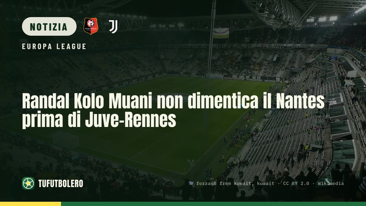 Randal Kolo Muani non dimentica il Nantes prima di Juve-Rennes