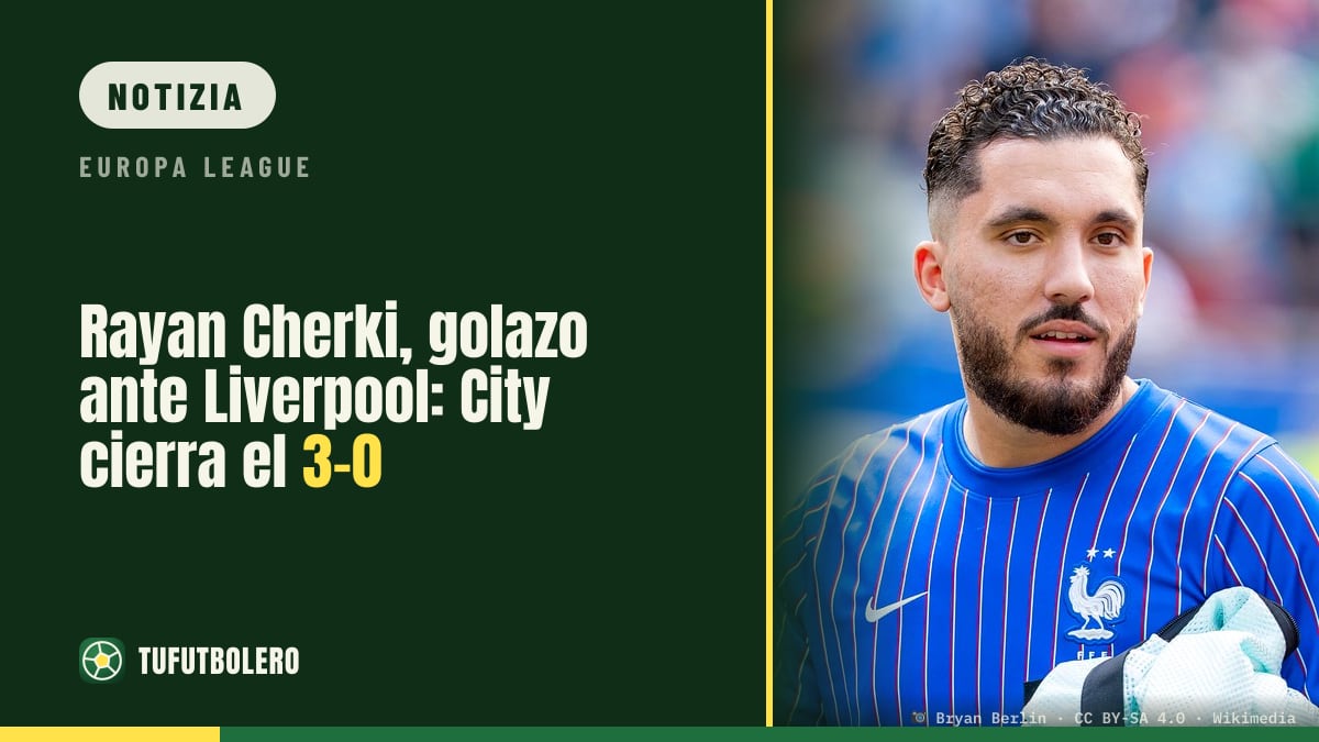 Rayan Cherki fa impazzire il Liverpool: City 3-0
