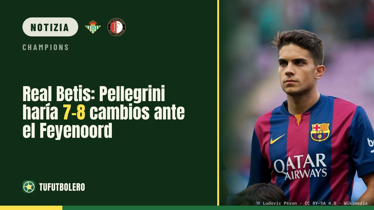 Real Betis: Pellegrini valuta 7-8 cambi contro il Feyenoord