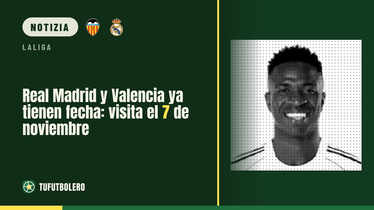 Real Madrid- Valenza: giorno e ora fissati, si gioca il 7 novembre