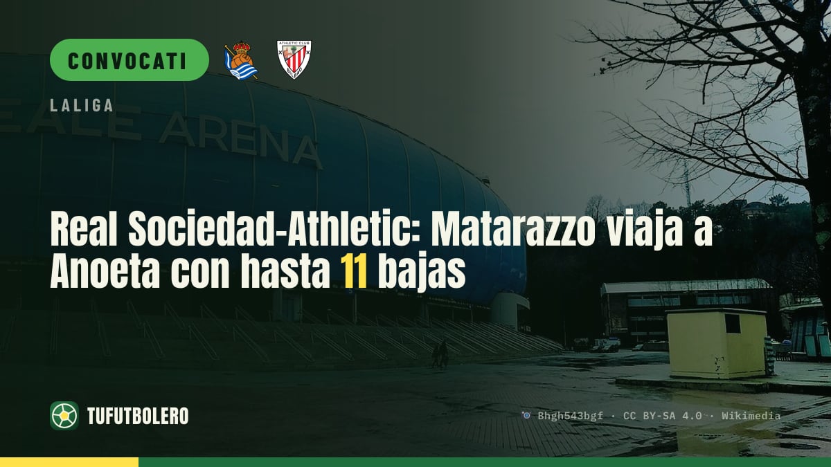 Real Sociedad-Athletic: Matarazzo a Anoeta con fino a 11 assenze