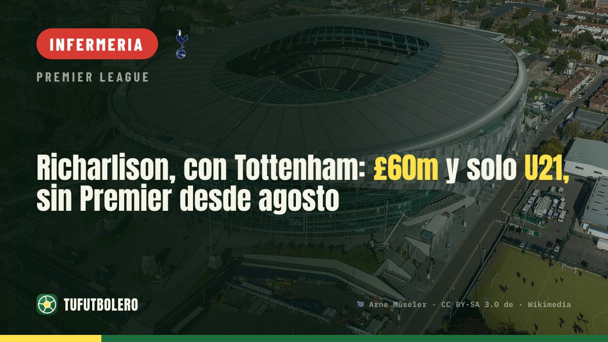 Richarlison nel Tottenham: £60m e solo con gli U21