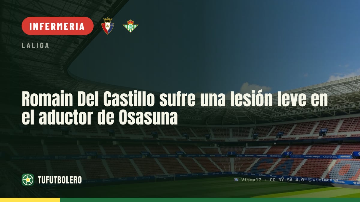 Romain Del Castillo ko: lesione lieve all’adduttore nel muscolo sinistro dell’Osasuna