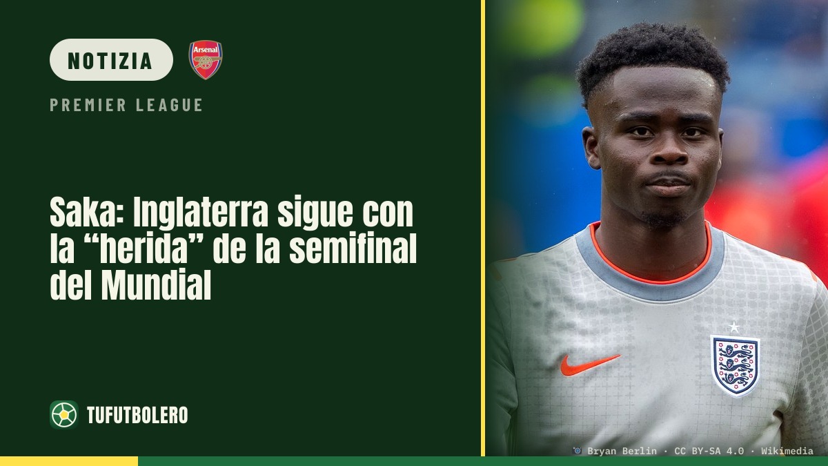 Saka: l’Inghilterra porta ancora la “ferita” del Mondiale