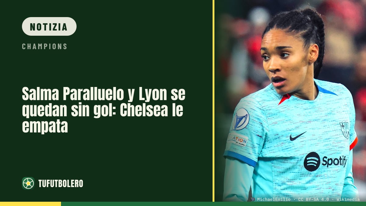 Salma Paralluelo e Lyon a secco: Chelsea blocca sullo 0-0