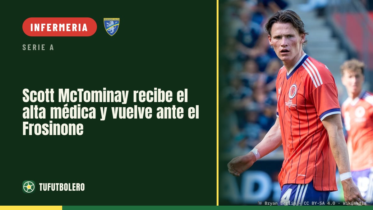 Scott McTominay torna dopo l’alta medica: pronto per il Frosinone