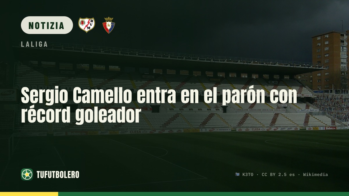 Sergio Camello arriva alla sosta con un nuovo record di gol