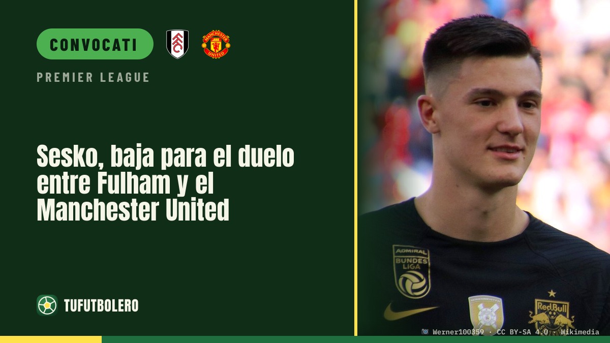 Sesko assente per Fulham-Manchester United