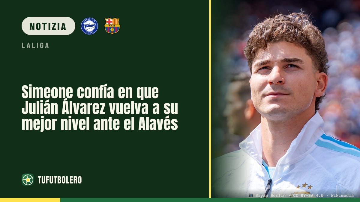 Simeone carica Julián Álvarez: da ritrovare il top contro l’Alavés