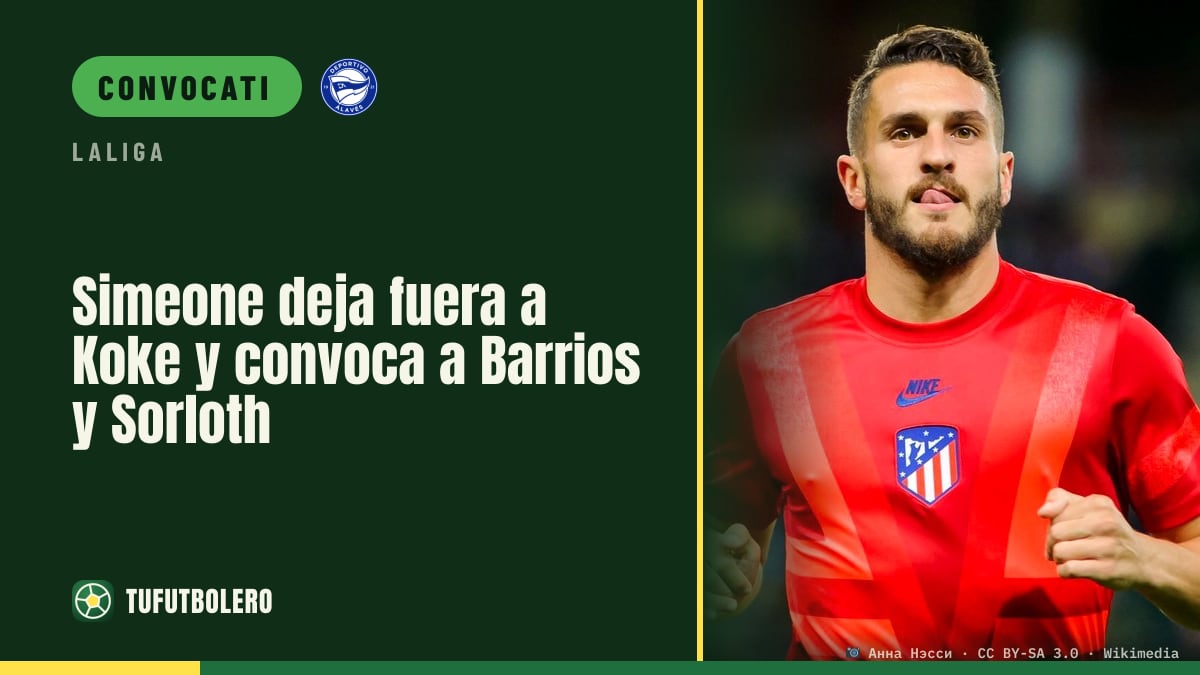 Simeone lascia fuori Koke e richiama Barrios e Sorloth