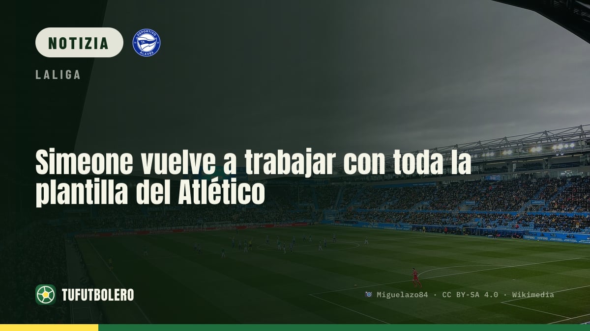 Simeone ha di nuovo tutta la rosa dell’Atlético: secondo allenamento