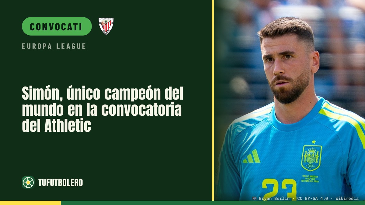 Simón, unico campione del mondo nella convocazione dell'Athletic
