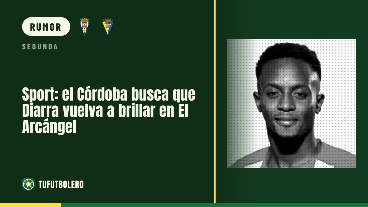 Sport: il Córdoba punta a ritrovare Diarra al top a El Arcángel
