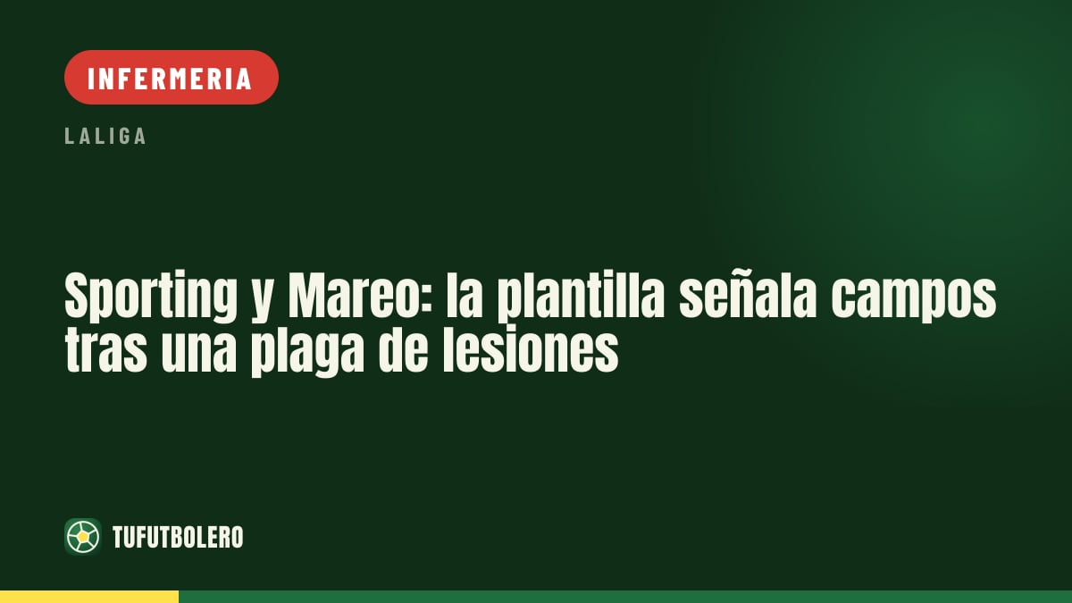 Sporting e Mareo: i giocatori puntano il campo dopo la raffica di infortuni