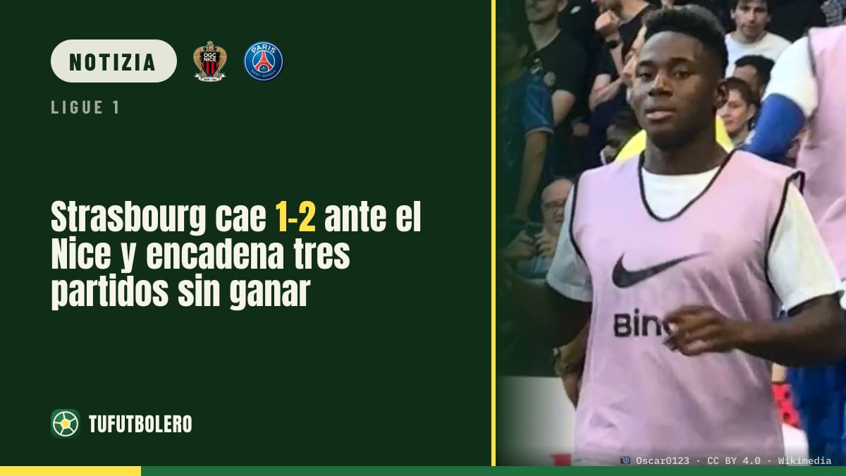 Strasbourg sconfitto 1-2 dal Nizza: era partito avanti, ora tre gare senza vittorie