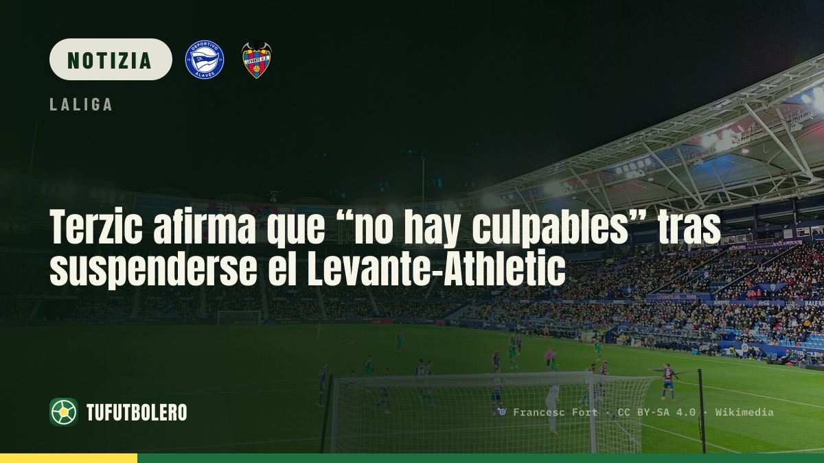Terzic secca: “Non ci sono colpevoli” dopo la sospensione Levante-Athletic