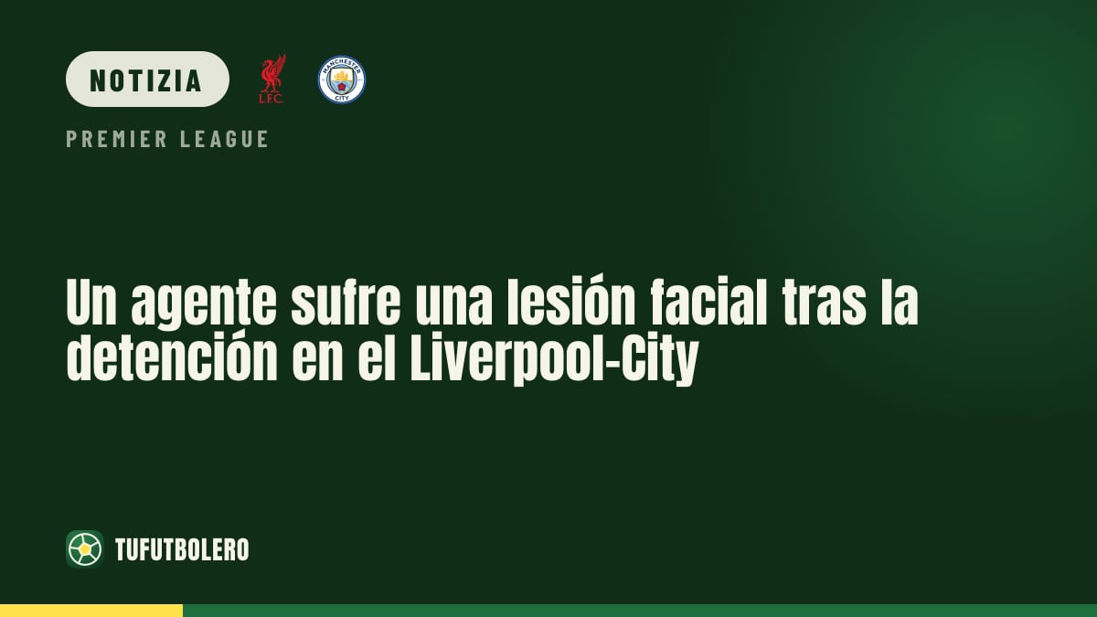 Un agente ferito al volto dopo gli arresti post Liverpool-City
