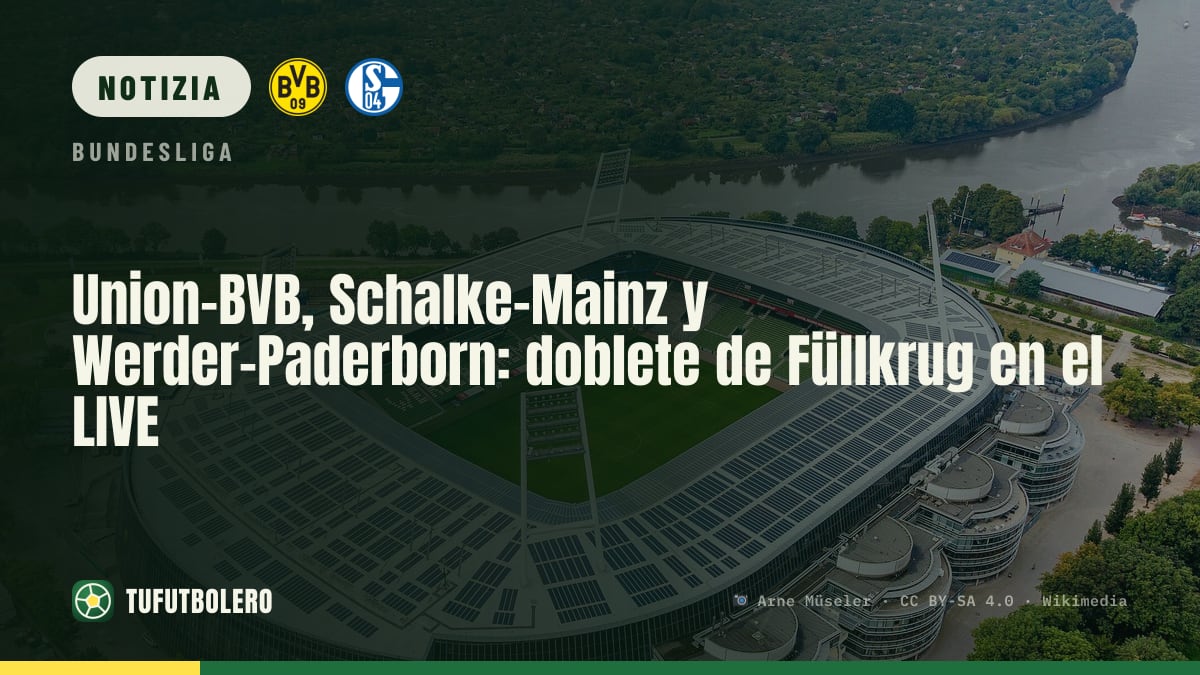 Union-BVB, Schalke-Mainz e Werder-Paderborn: doppietta LIVE di Füllkrug