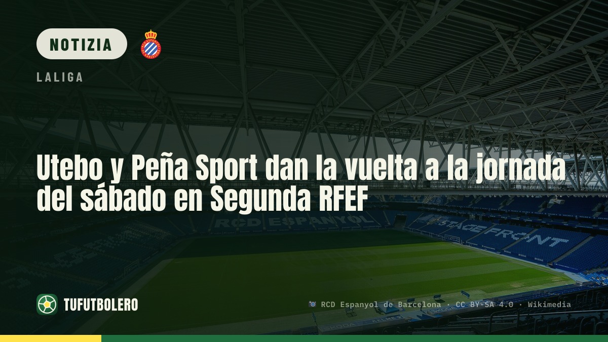 Utebo e Peña Sport cambiano l’inerzia nella giornata di sabato