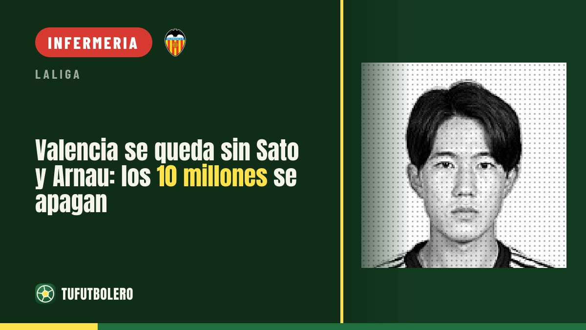 Valencia fuori Sato e Arnau dalla rotazione: svaniti i 10 milioni
