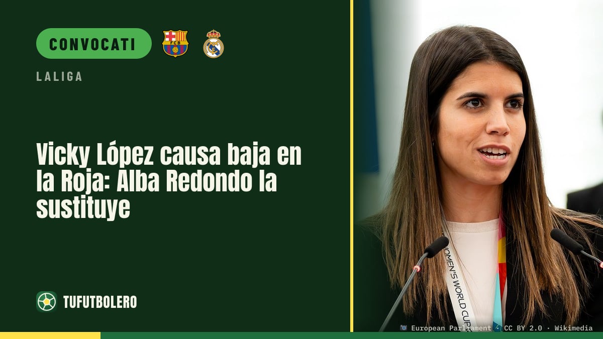 Vicky López fuori dalla Roja: Alba Redondo la sostituisce