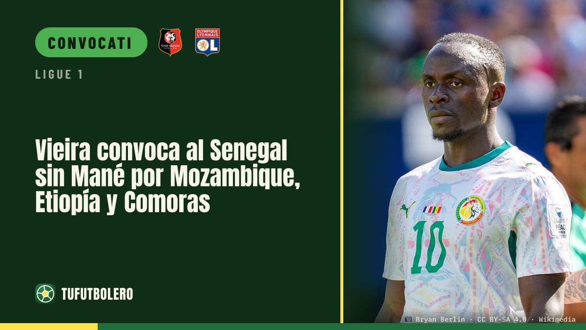 Prima lista di Vieira per il Senegal: Mané out, ci sono 29 convocati