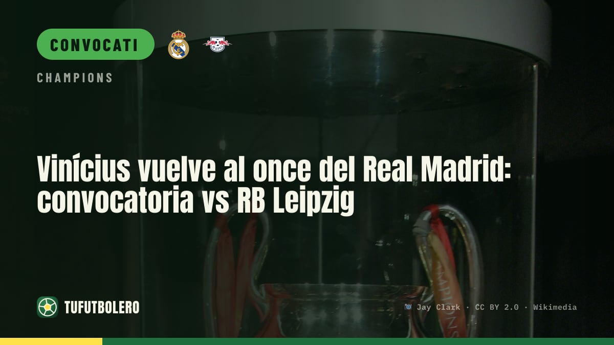 Vinícius torna: convocazione del Real Madrid per RB Lipsia