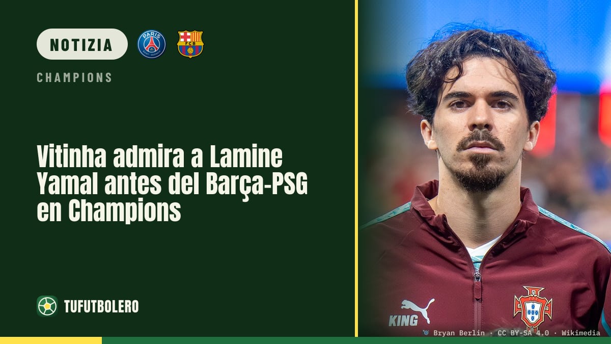 Vitinha esalta Lamine Yamal prima di PSG-Barcellona in Champions