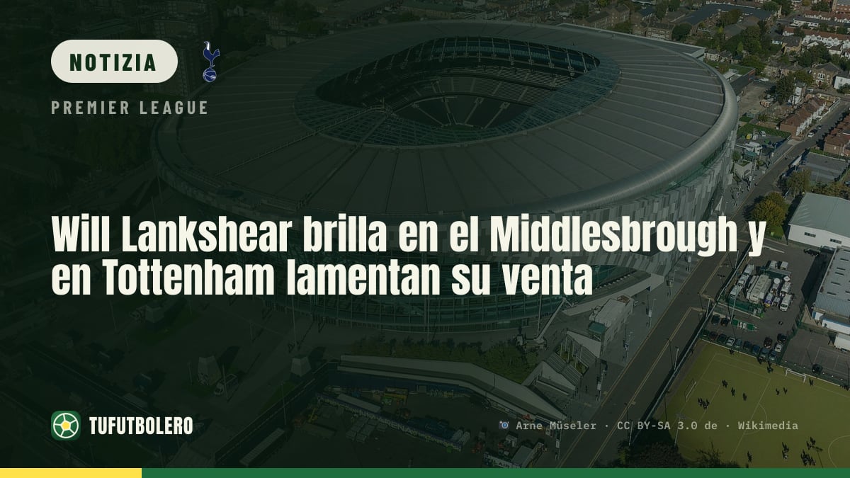 Will Lankshear fa gol col Middlesbrough e a Tottenham lo rimpiangono
