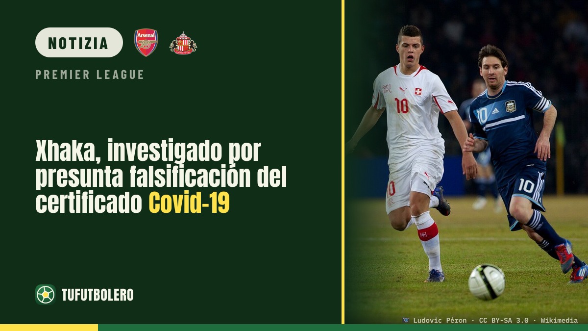 Xhaka sotto indagine per presunta falsa certificazione Covid-19