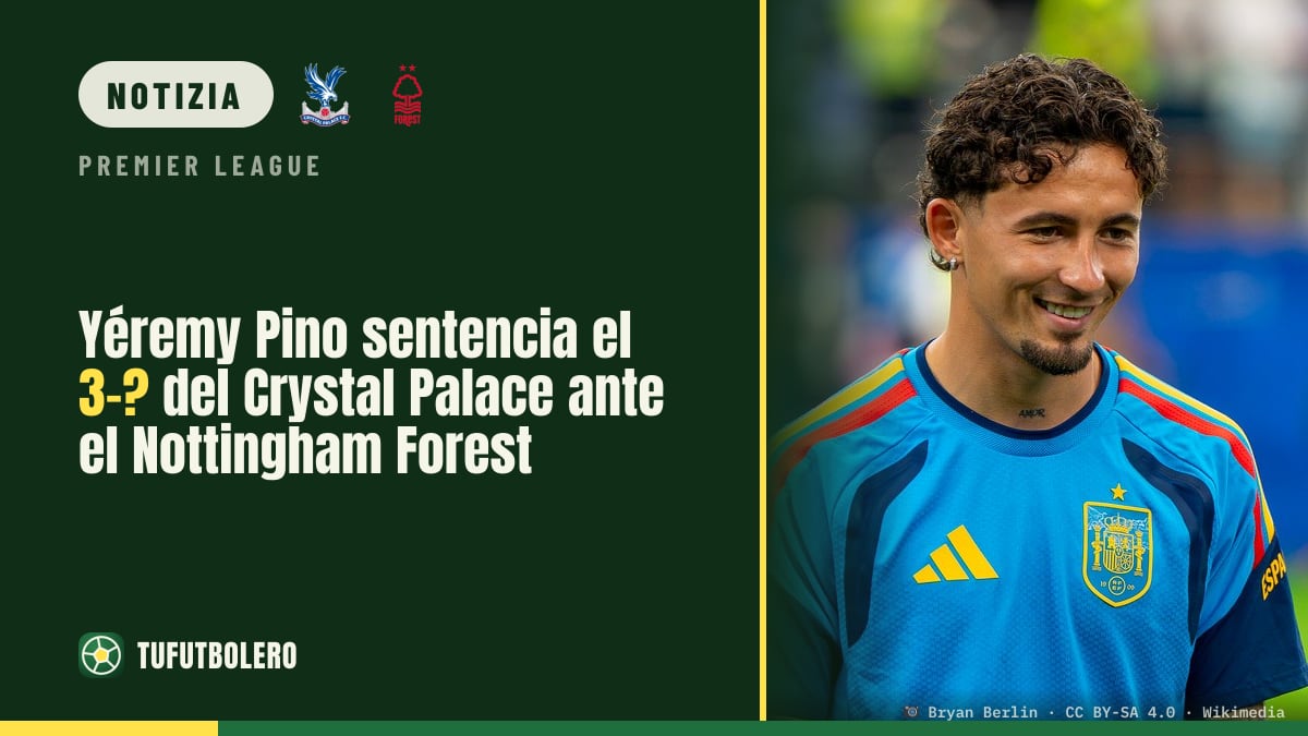 Yéremy Pino chiude il successo del Crystal Palace sul Nottingham Forest al ritorno di Glasner