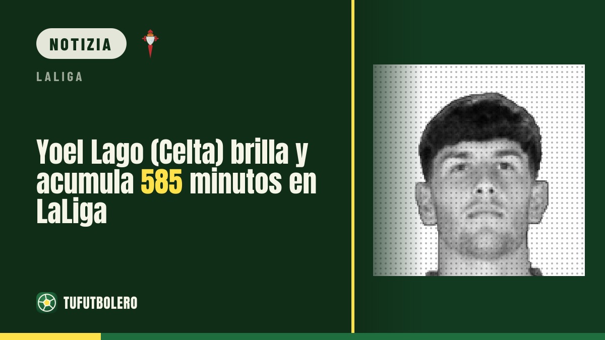 Yoel Lago (Celta) si prende fiducia e fa 585 minuti in Liga